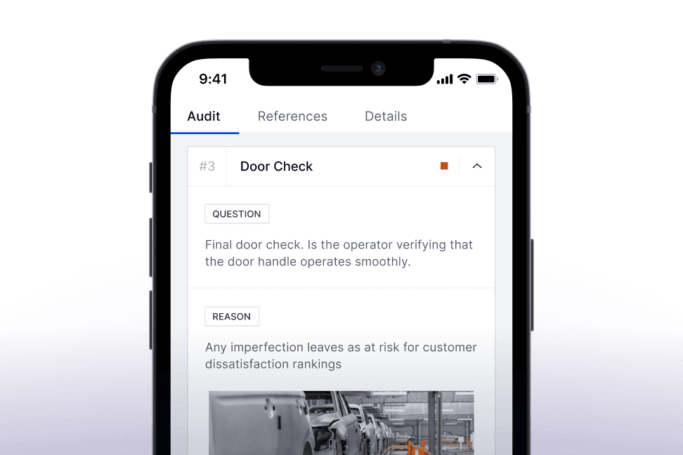 On The Go Audits Visual