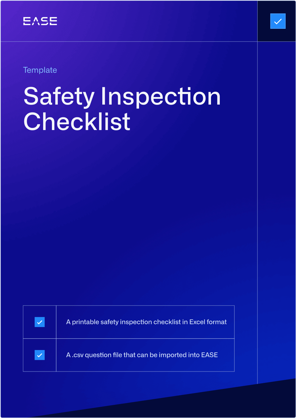 Safety Inspection Checklist